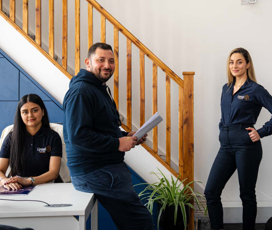 Photo of the Lintel Properties team